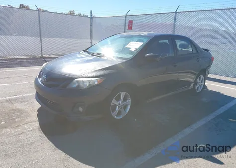 2013 Toyota Corolla S z USA, uszkodzony, nr VIN 2T1BU4EE9DC921900